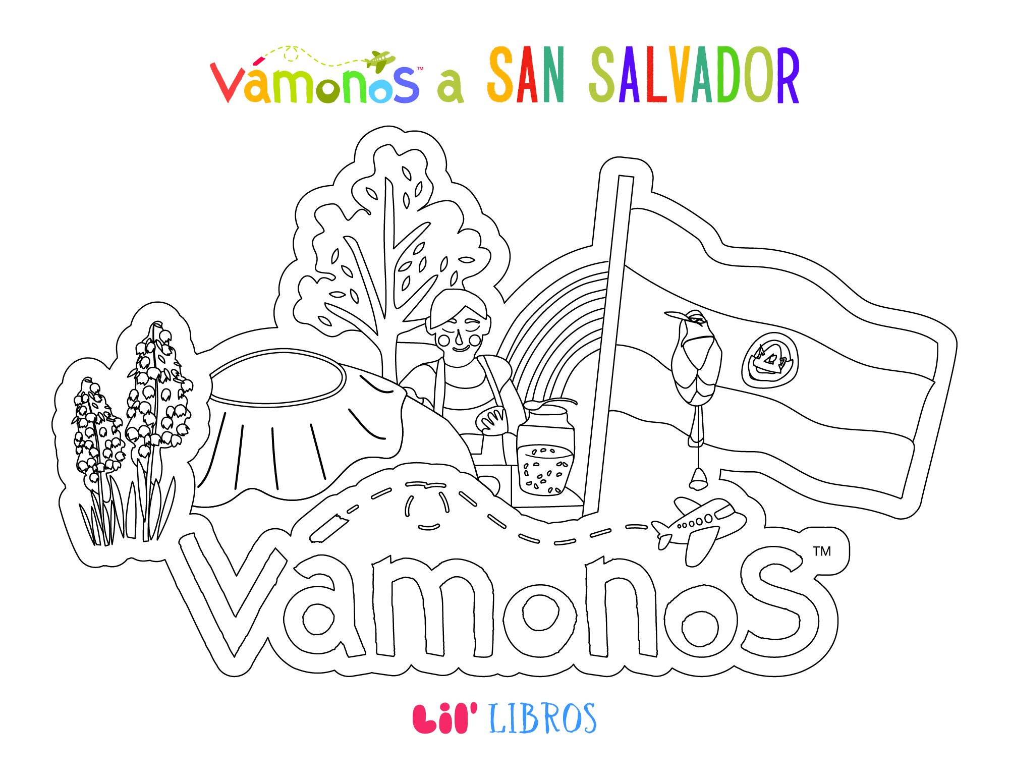 Vãmonos san salvador activity sheets lil libros learning portal