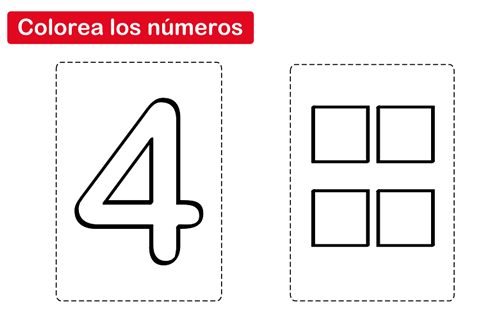 Colorear el nãºmero