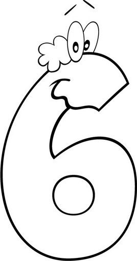 Number six tracing and coloring worksheets crafts and worksheets for preschooltoddler and kindergarten