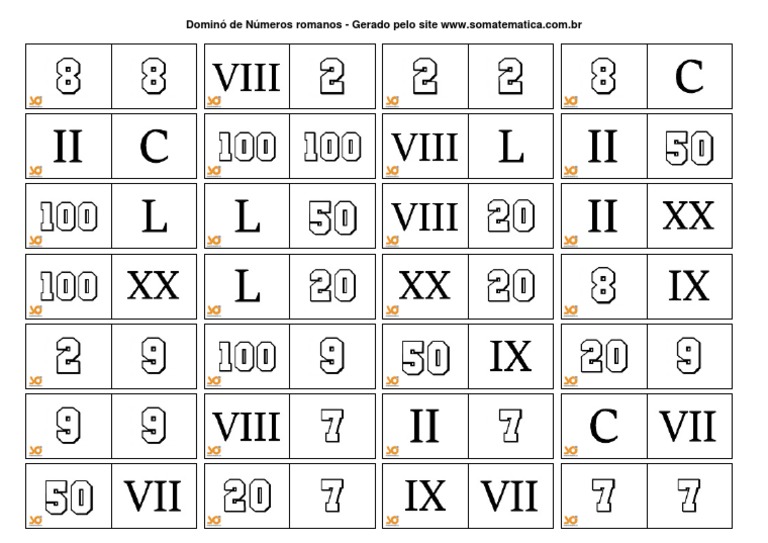 Dominã de numeraãão romana pdf