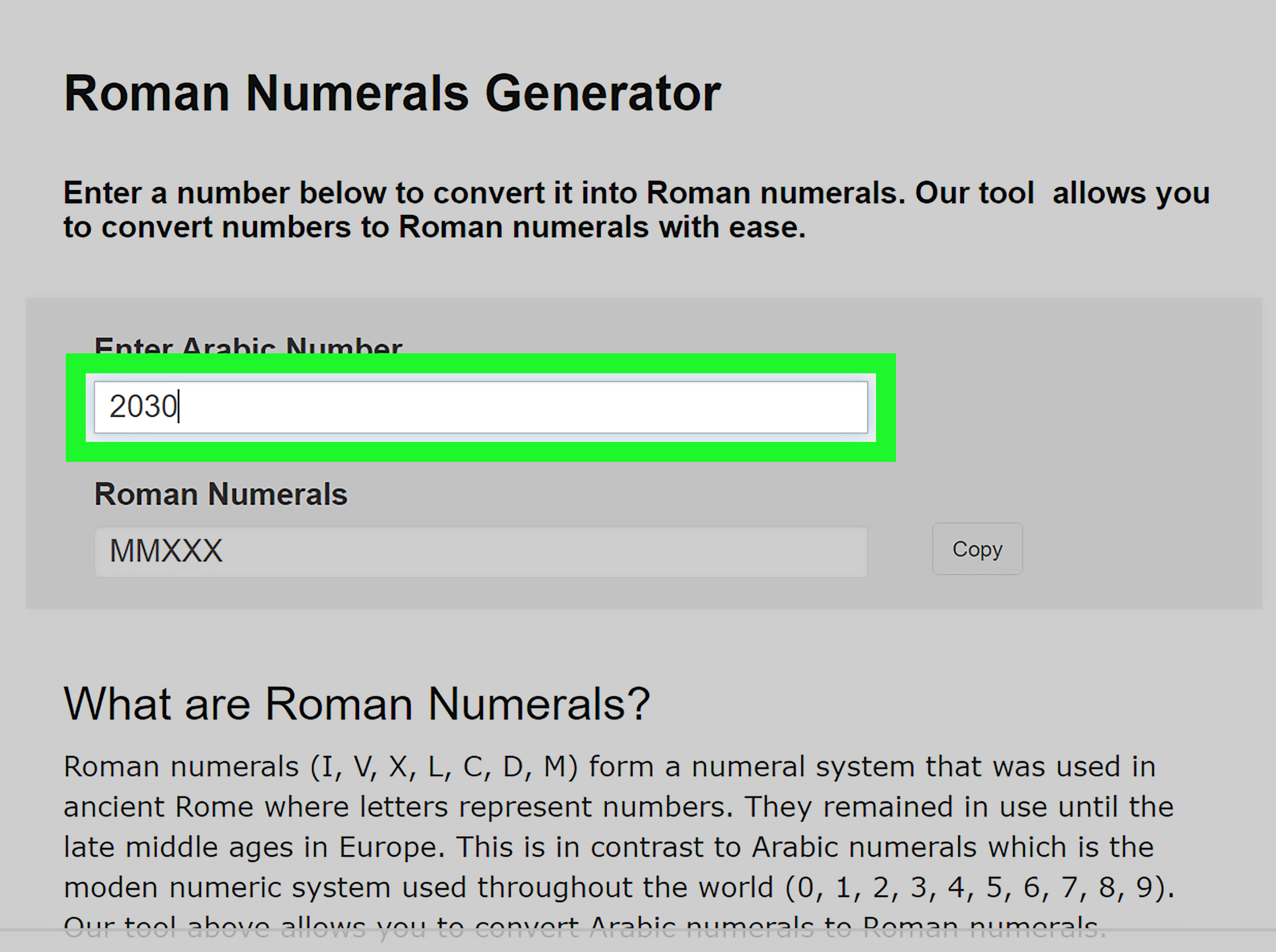 How to type roman numerals a straightforward guide