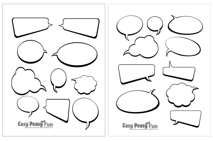Free printable ic book blank pages