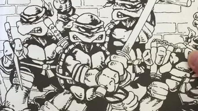 Kickin it old school coloring book teenage mutant ninja turtles adult coloring book random house spaziante patrick books