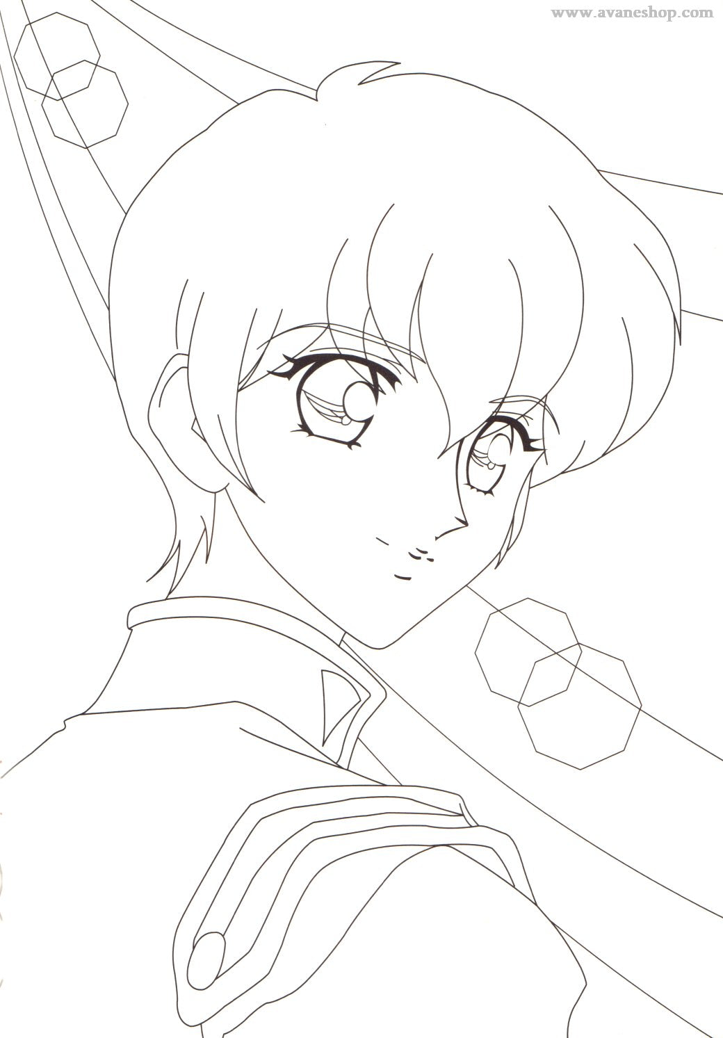 Revolutionary girl utena coloring pages â avane shop
