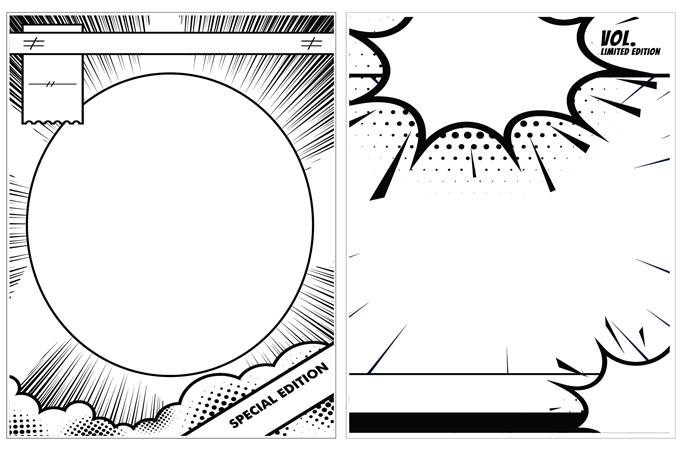Free printable ic book blank pages