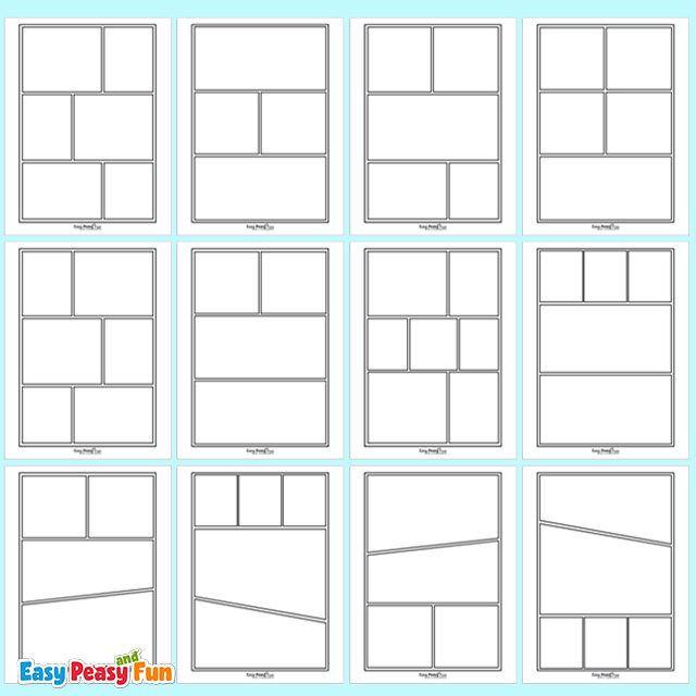 Free printable ic book blank pages