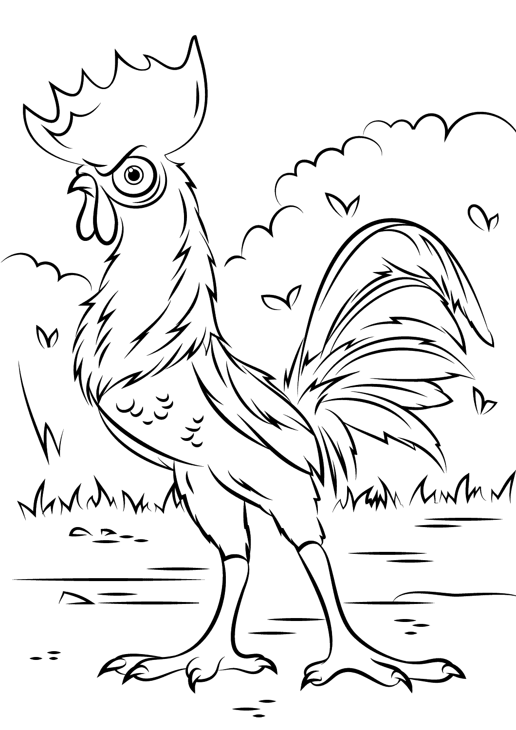 Free vaiana coloring pages to print