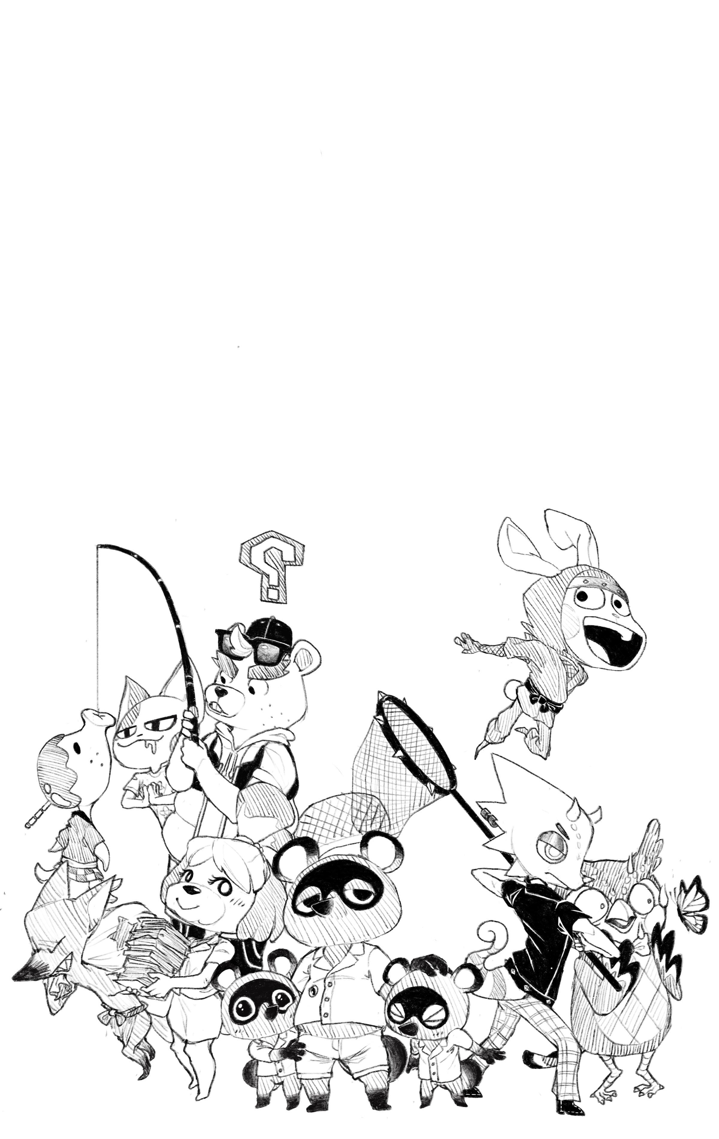 Drawing acnh characters everyday until the page is filled day still no internet might take a break for a day or two until the internet is back ranimalcrossing