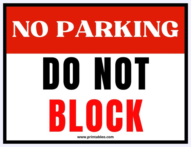 No parking sign download free printable pdfs