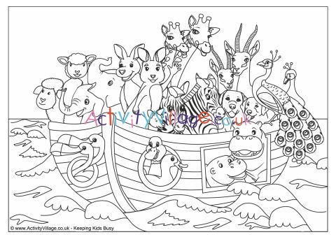 Noahs ark louring page