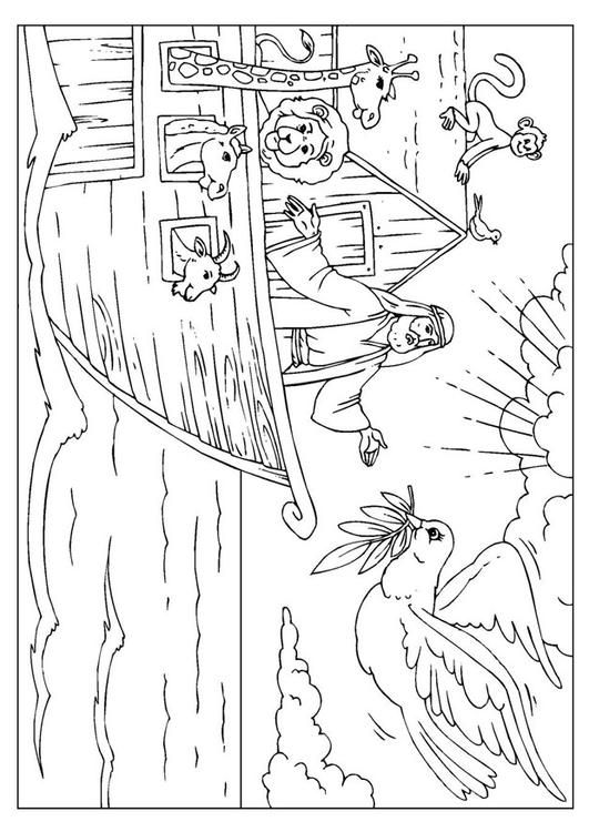 Coloring page noahs ark noahs ark coloring page sunday school coloring pages bible coloring pages