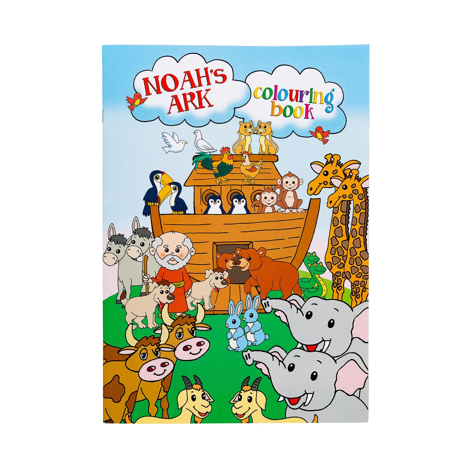Noahs ark coloring book piece puzzle set the catholic pany