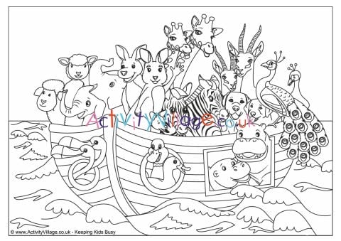 Noahs ark louring page