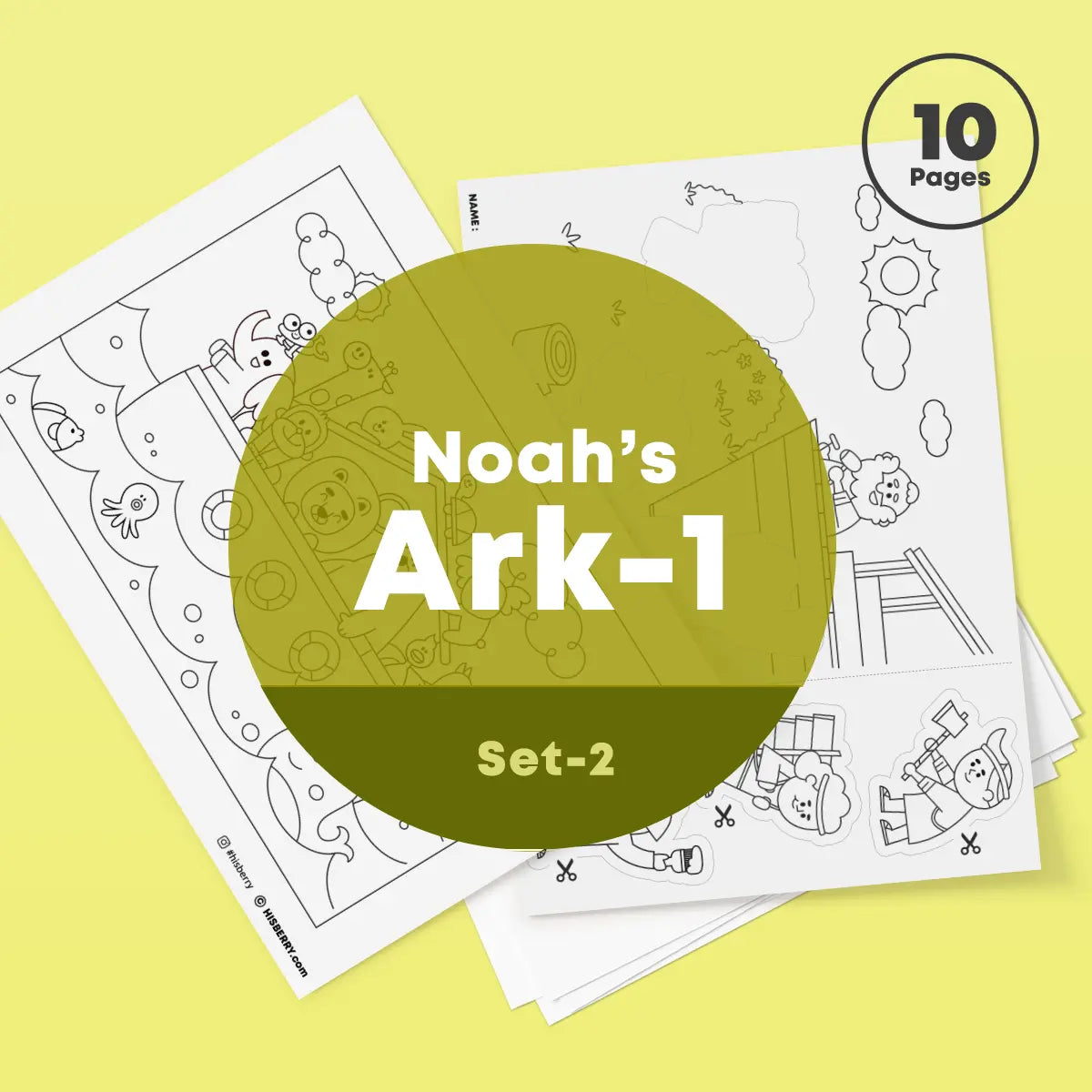 Noah builds the ark
