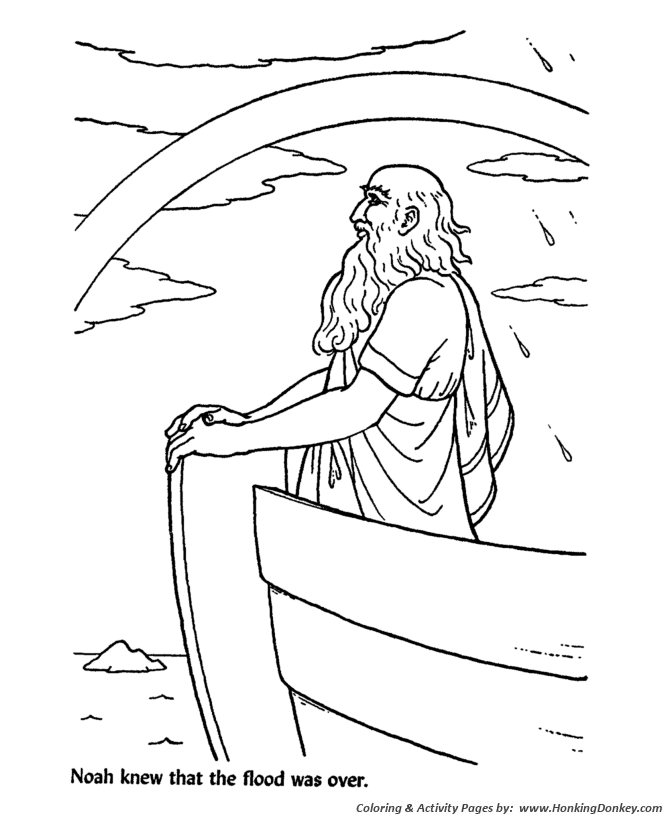 Bible story characters coloring page sheets