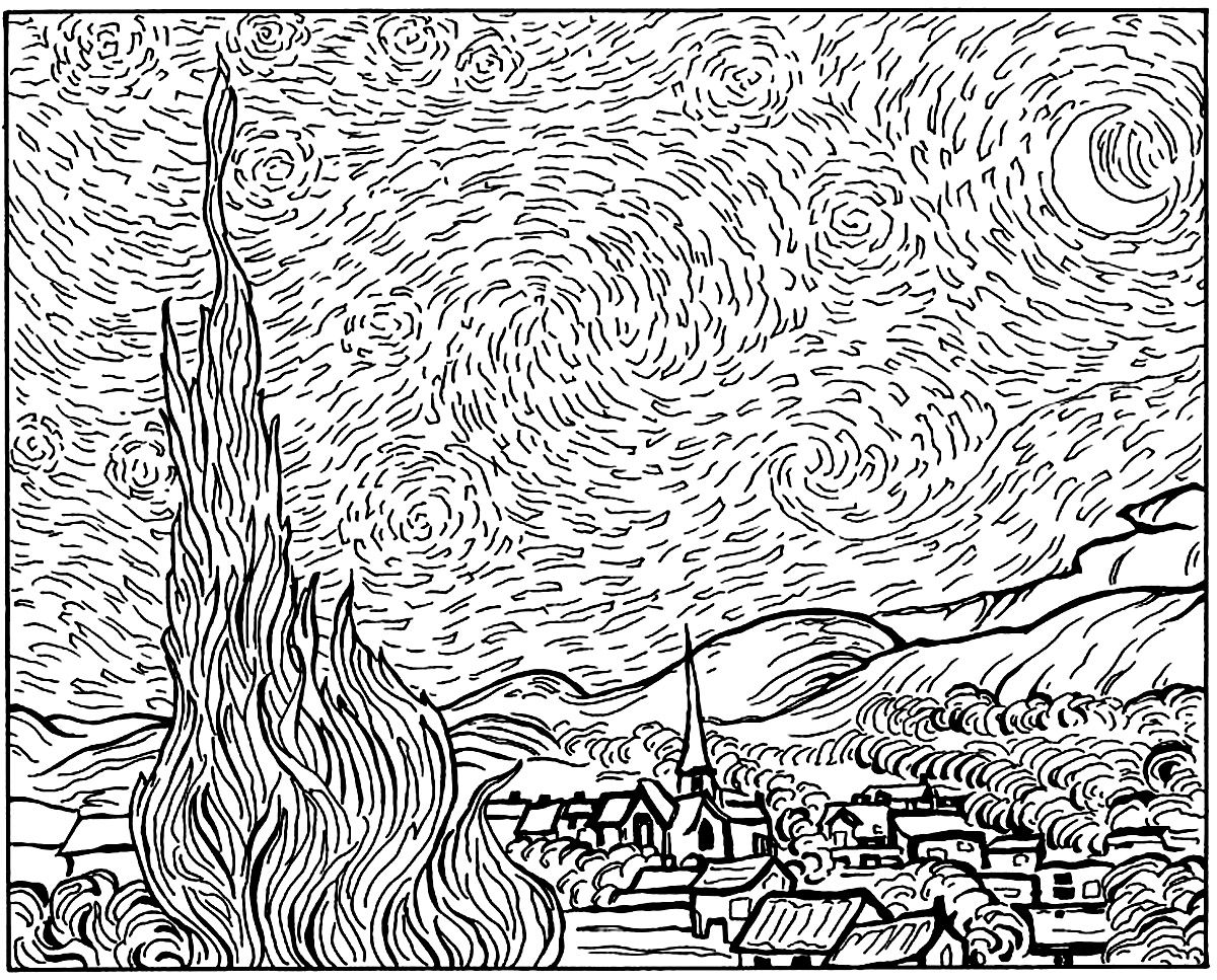 Van gogh starry night