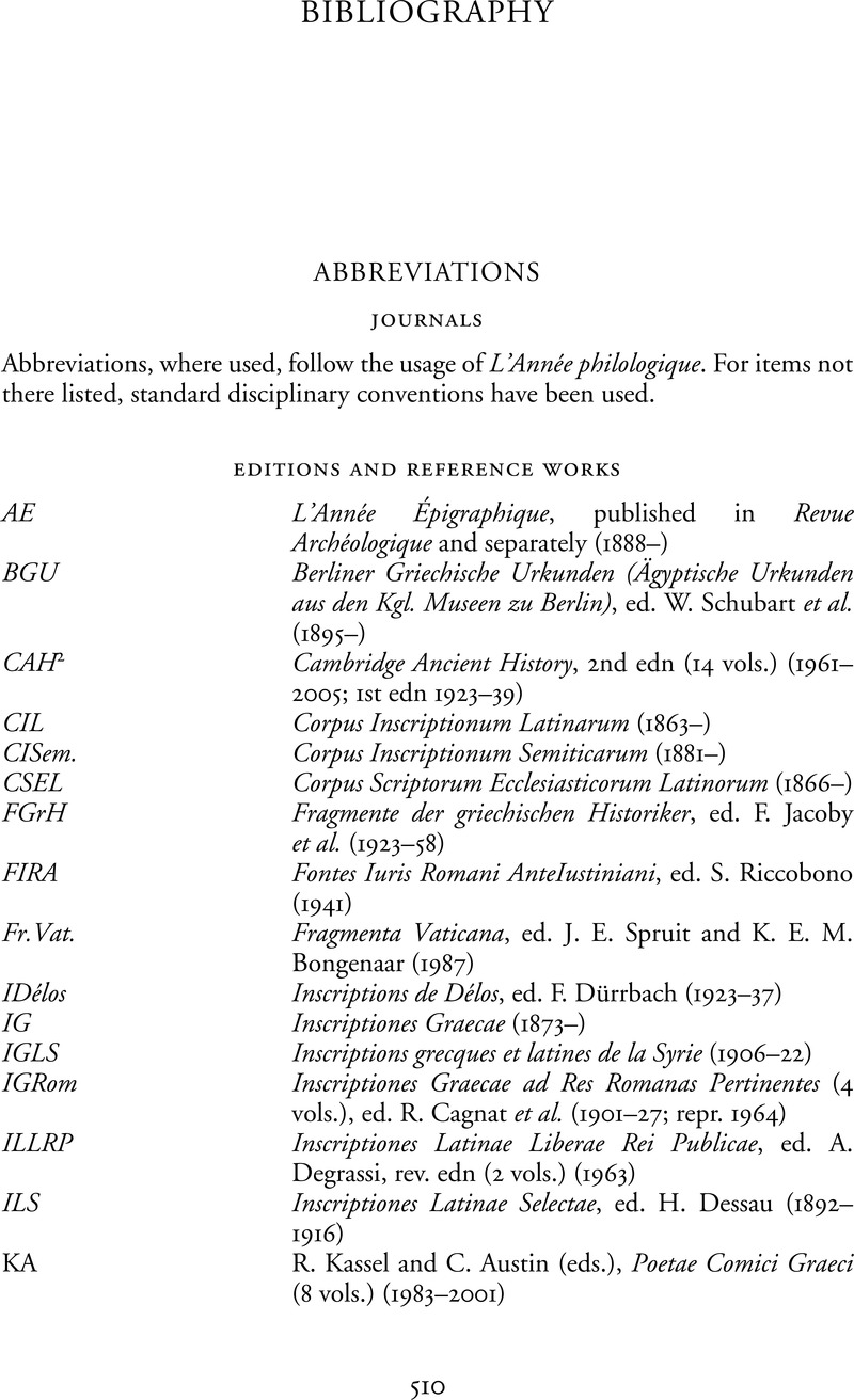 Bibliography