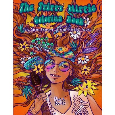 The trippy hippie coloring book