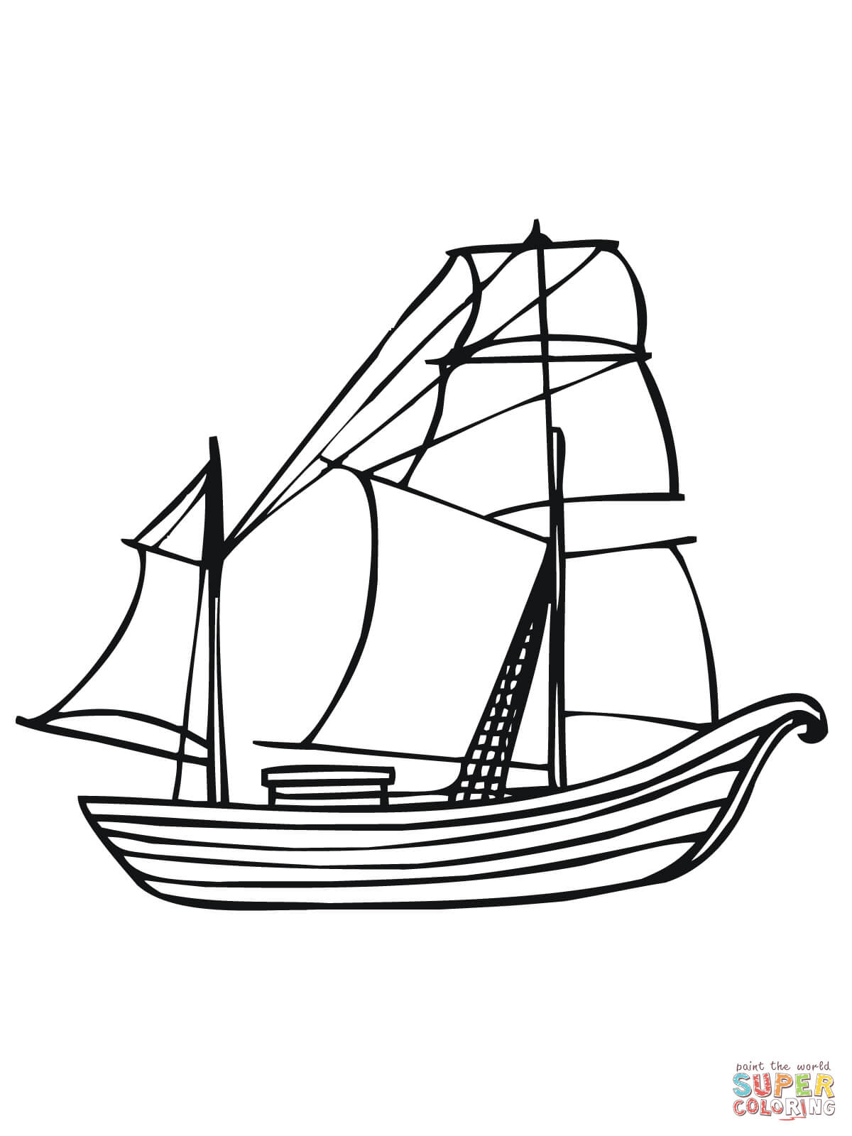 Norway traditional boat coloring page free printable coloring pages