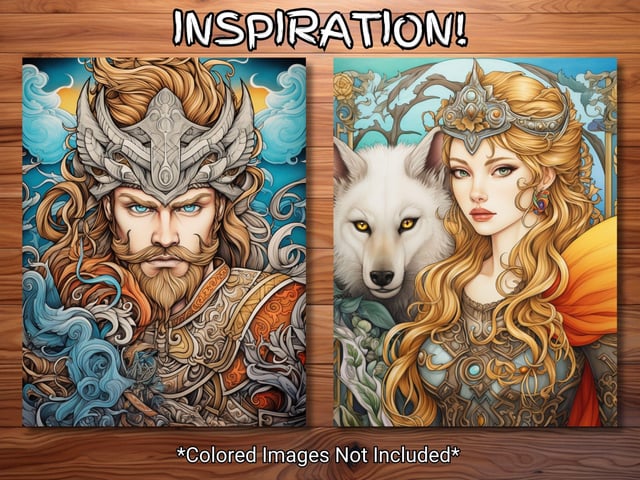 Norse mythology coloring book rcoloringbookspastime