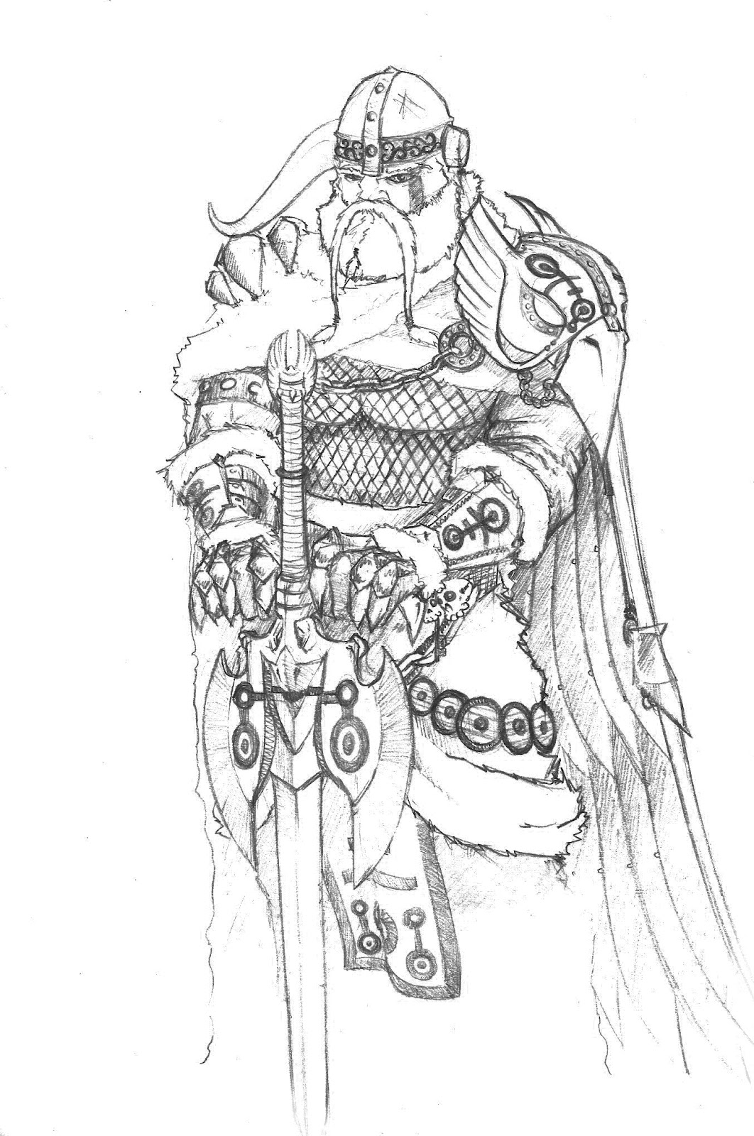 Coloring page norse mythology gods and goddesses â printable coloring pages