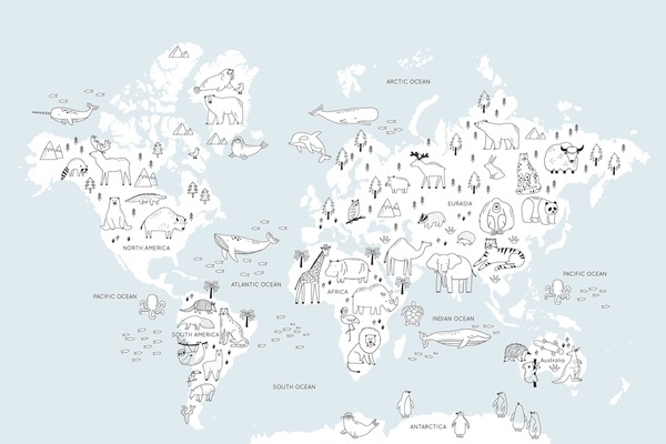 Doodles maps coloring royalty