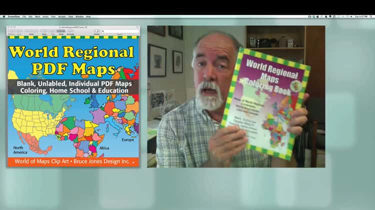 World regional individual pdf printable outline map sets great for school coloring geography on