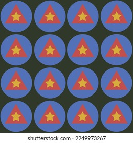 North korea background over royalty