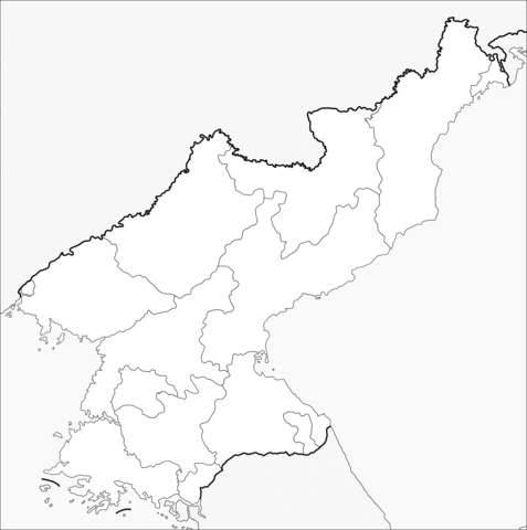 North korea map coloring page free printable coloring pages