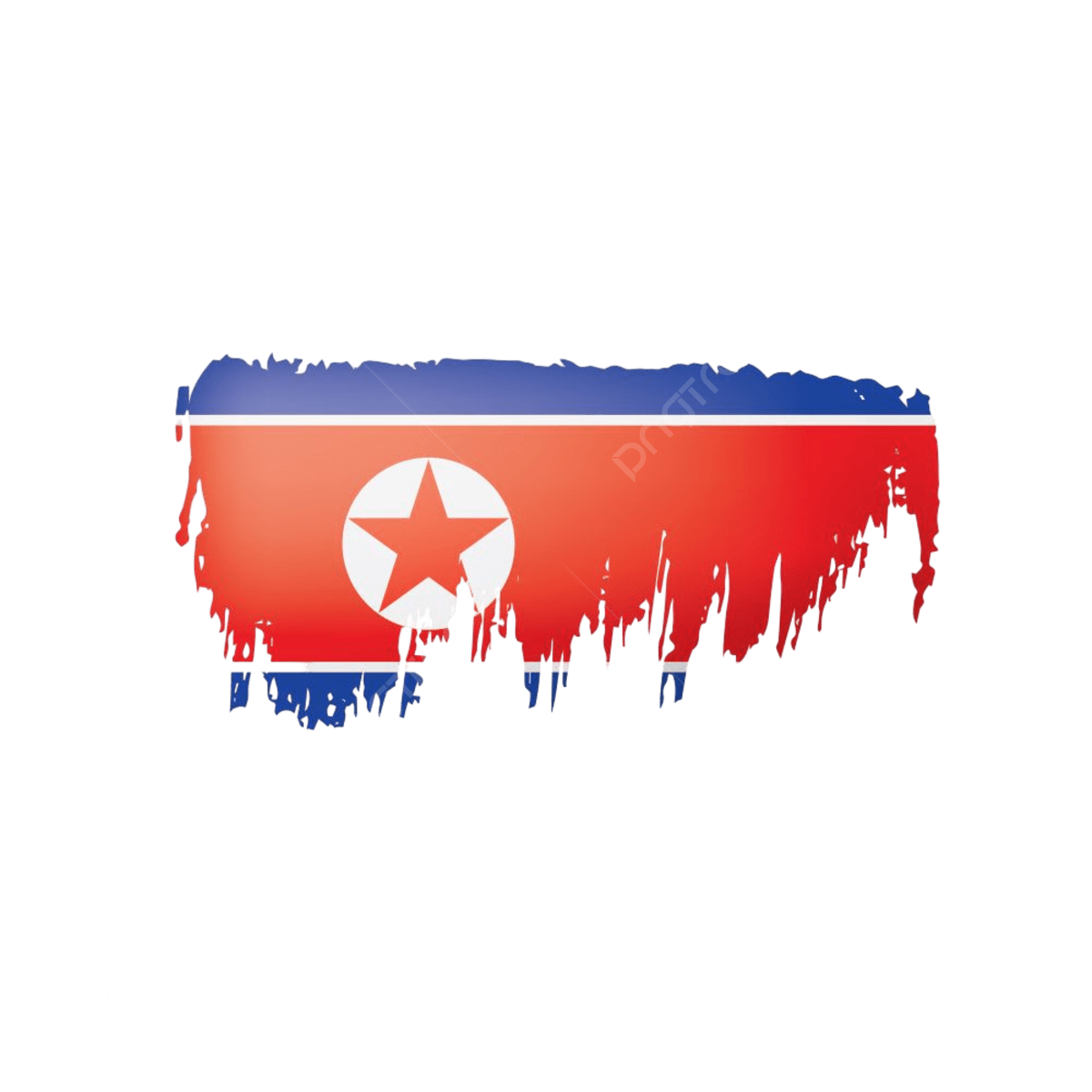 Korea flag clipart vector north korea flag symbol illustration stroke wind insignia png image for free download