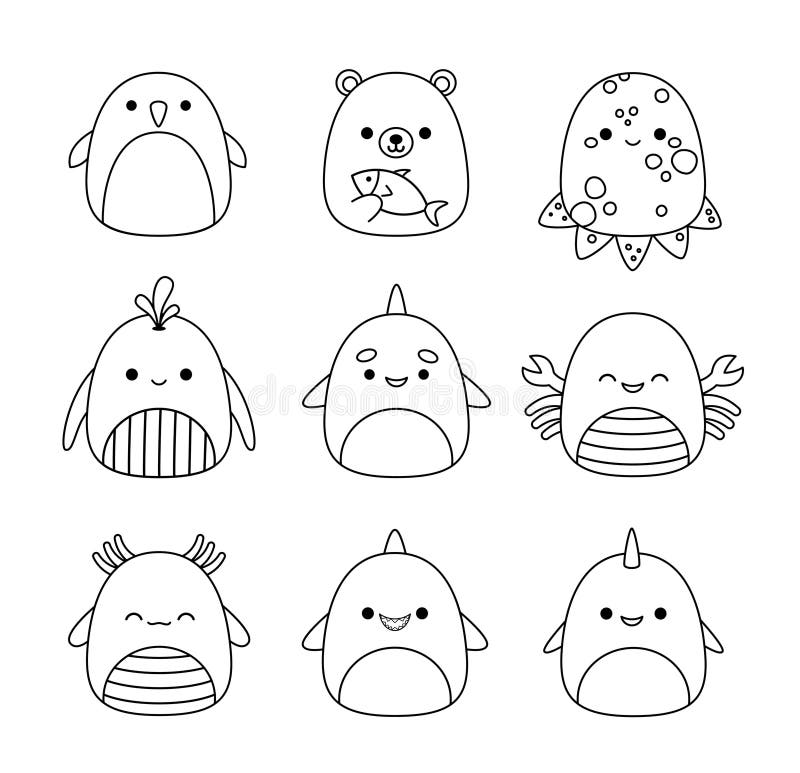 Coloring animals north pole stock illustrations â coloring animals north pole stock illustrations vectors clipart