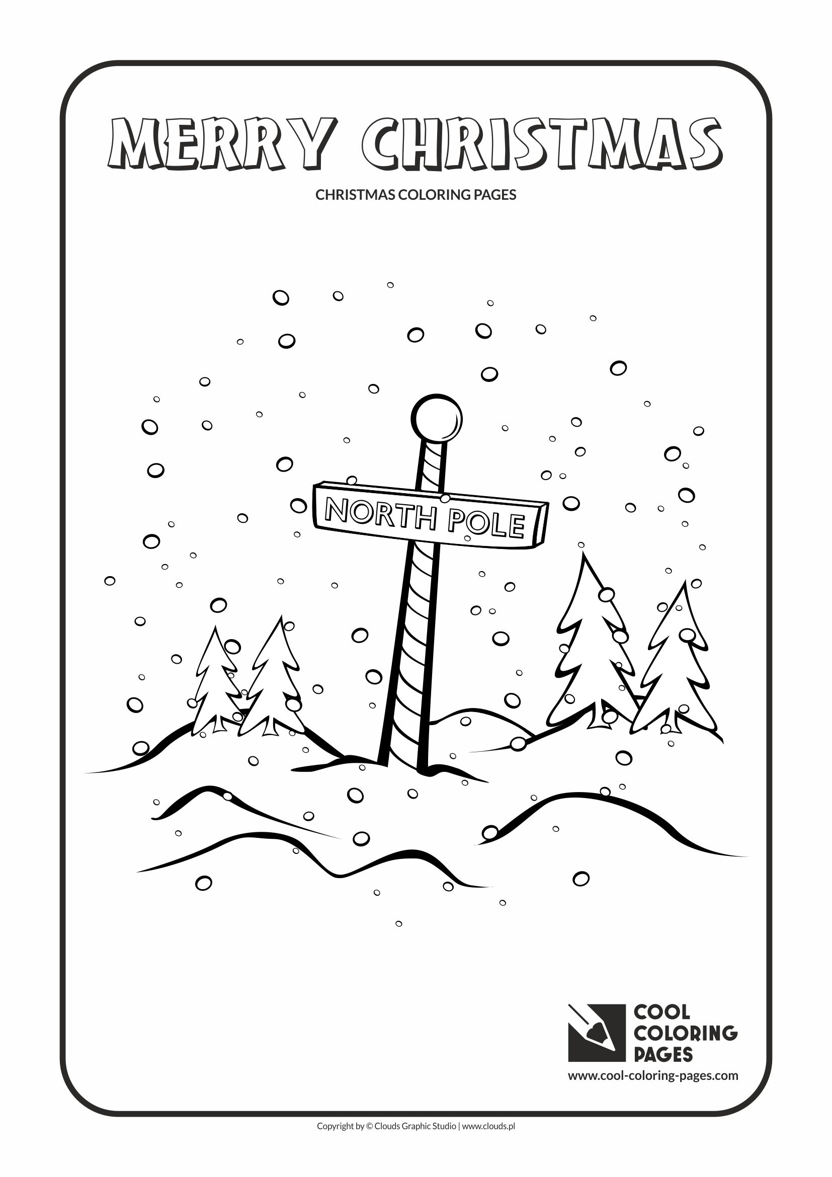 Cool coloring pages north pole no coloring page
