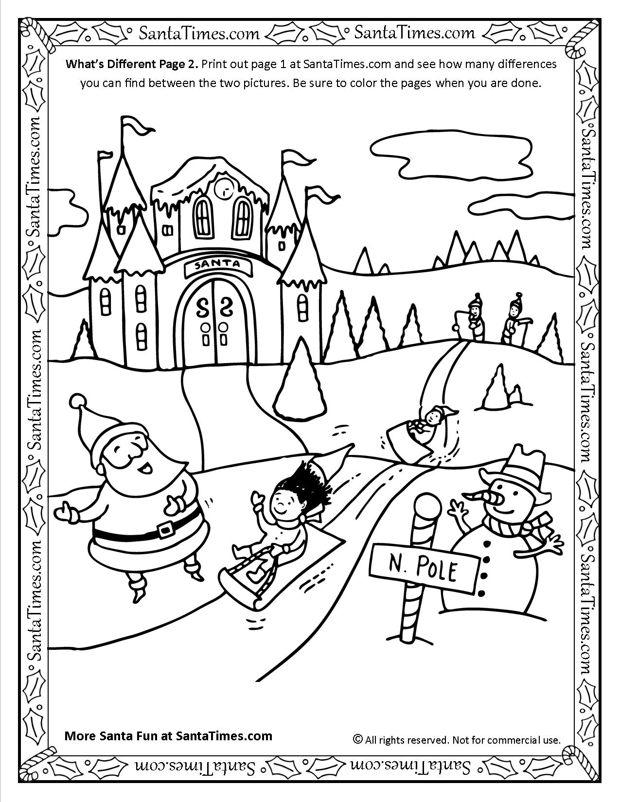 Whats different at the north pole
