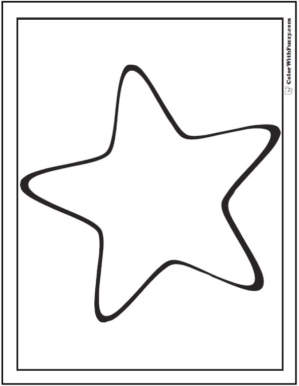 Star coloring pages â customize and print ad