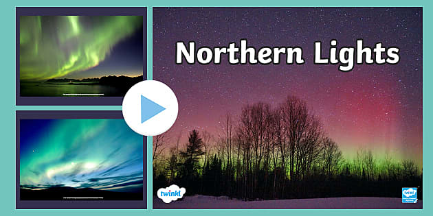 Northern lights louring page teacher made