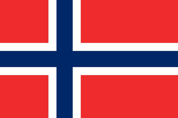 Bandera noruega royalty