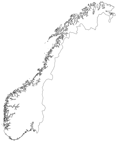 Outline map of norway coloring page free printable coloring pages