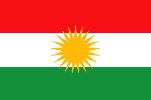 Kurdistan flag stock photos pictures royalty