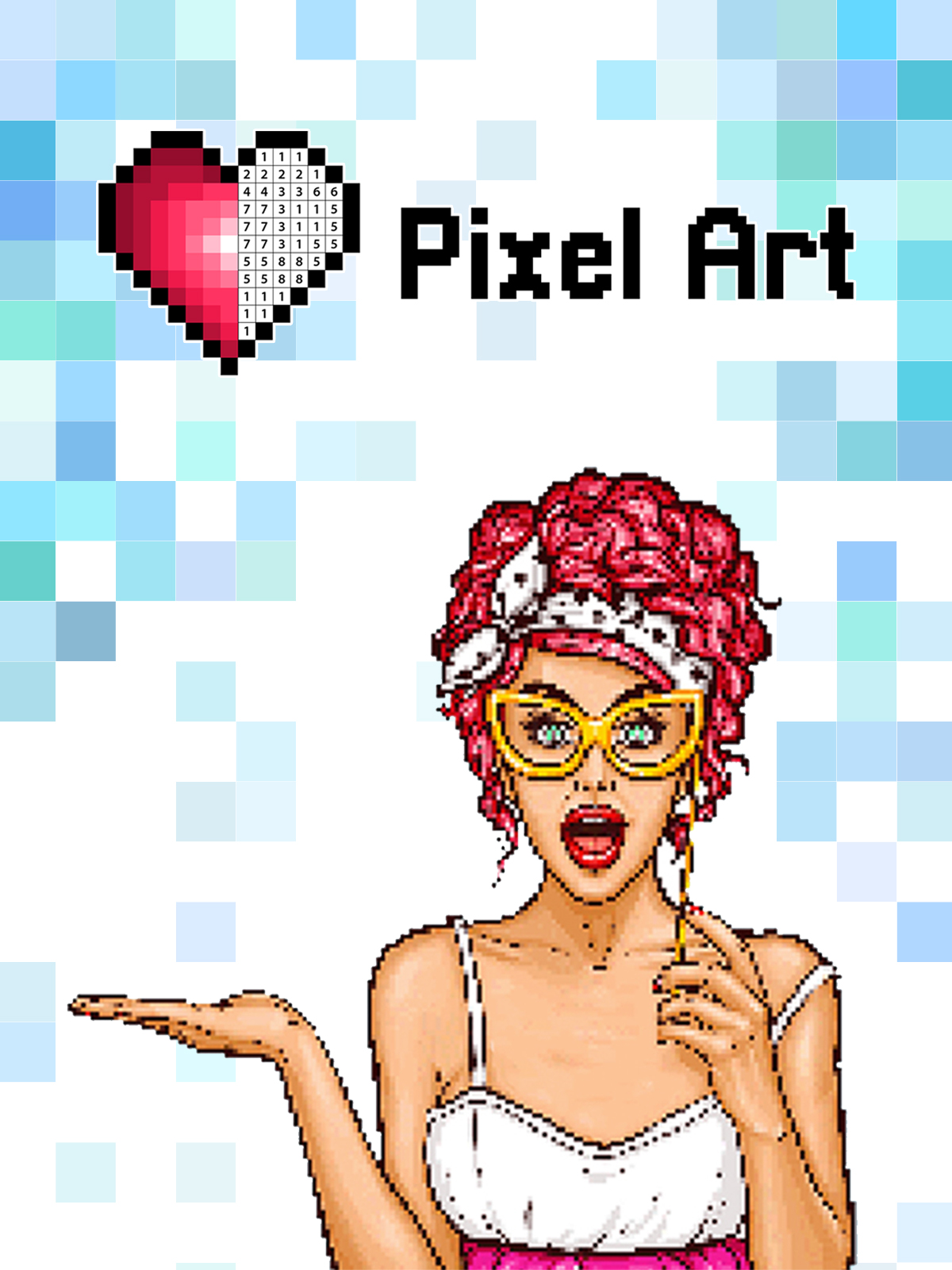 Pixel art coloring book download and play for free