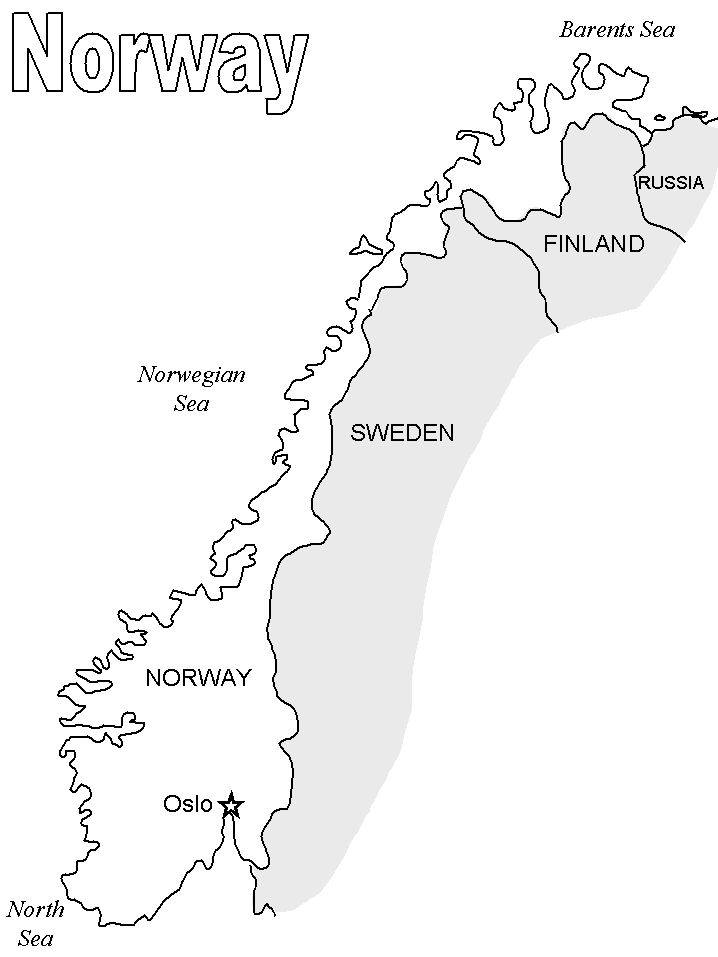 Norway map countries coloring pages coloring book norway crafts for kids norway map norway flag