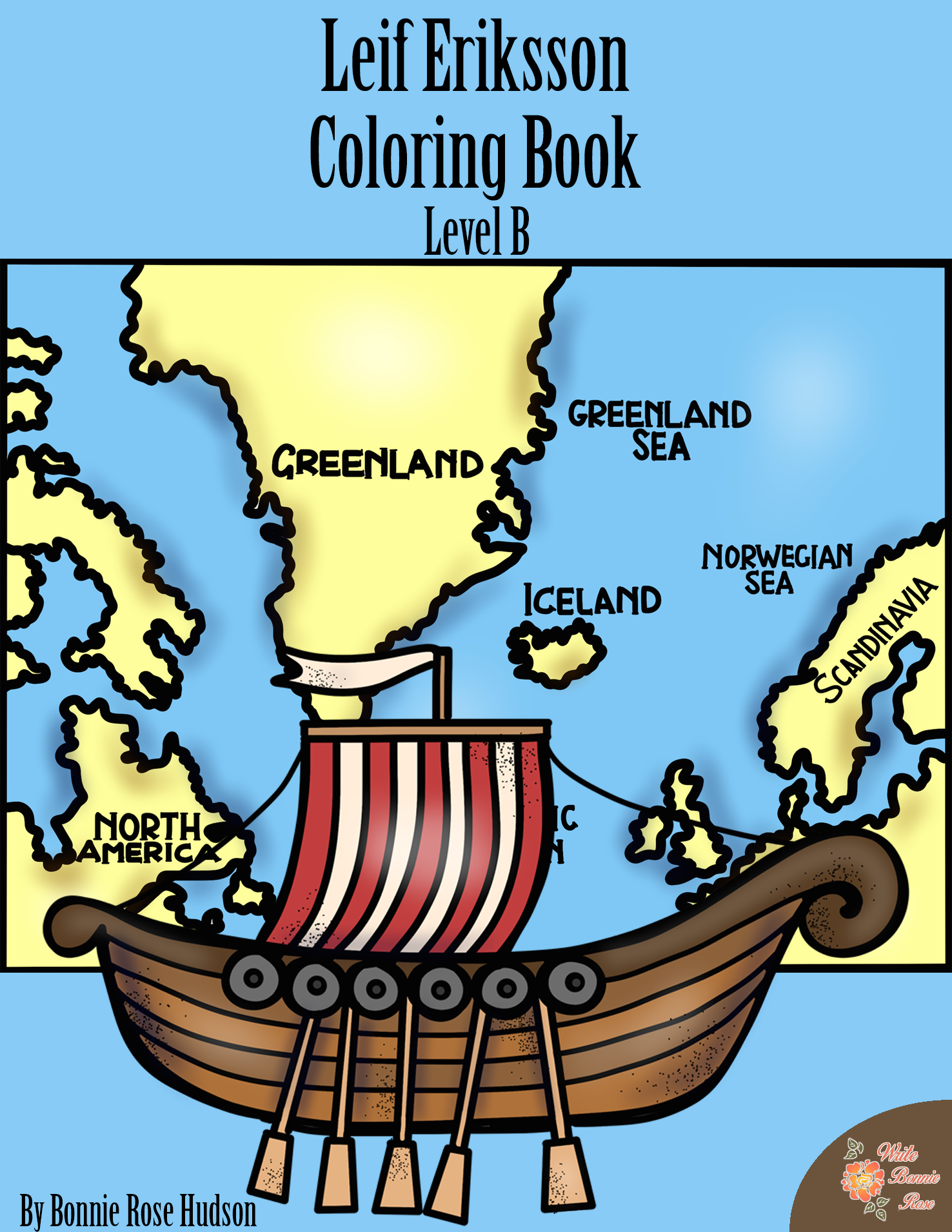 Leif eriksson coloring book