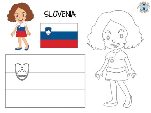 Norway coloring page