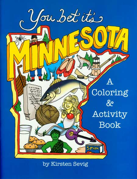 Norway coloring activity book