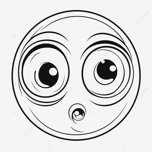 Cartoon face coloring pages with a nose outline sketch drawing vector car drawing cartoon drawing wing drawing png and vector with transparent background for free download