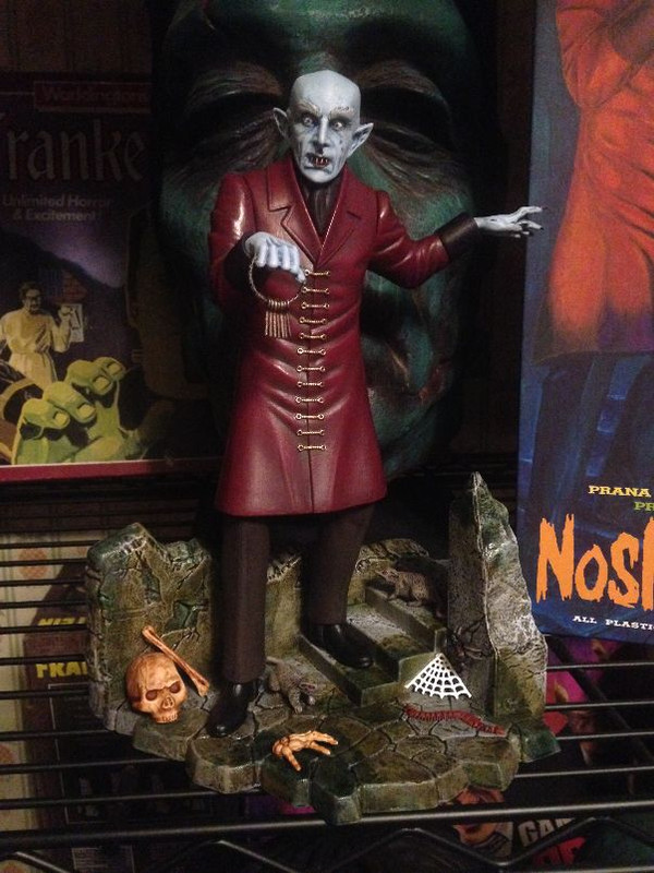 Nosferatu model kit by monarch open box review
