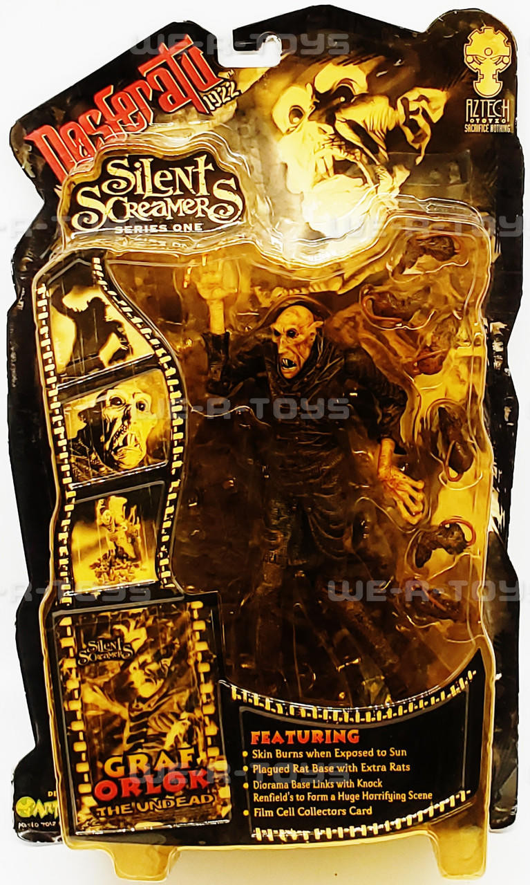 Silent screamers series nosferatu graf orlok the undead figure aztech new