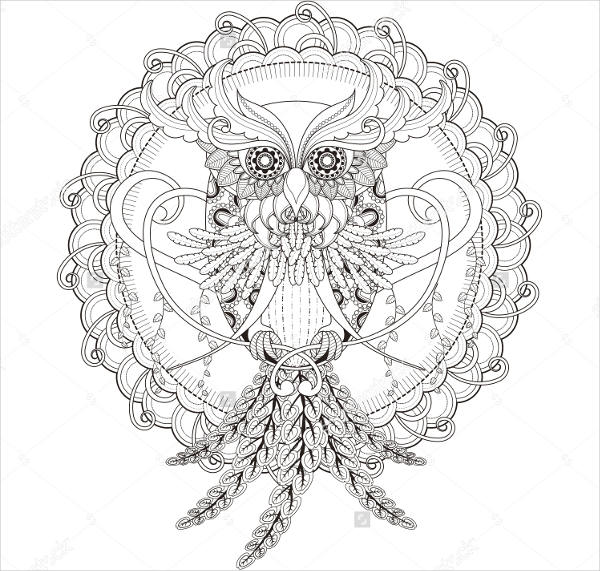 Bird coloring pages