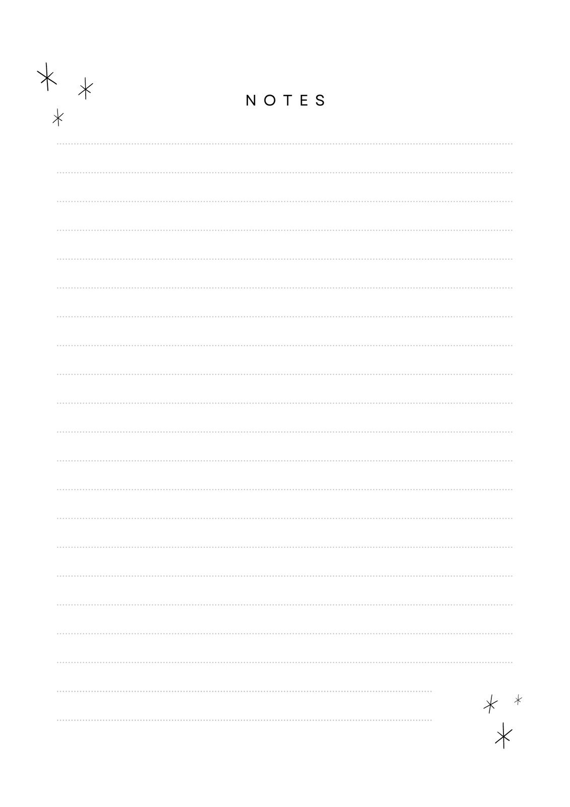 Free and customizable notes templates