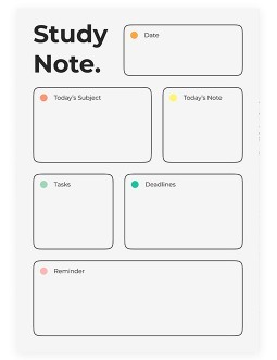 Note templates in google docs free