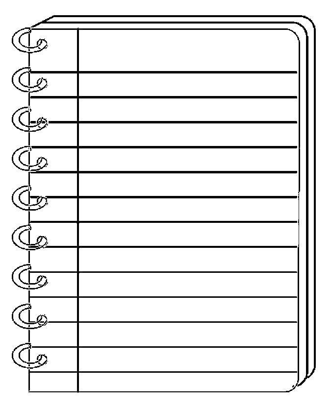 Online coloring pages coloring page notebook school supplies coloring pages for kids